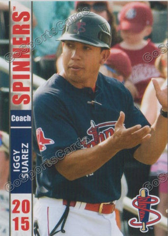 2015 Lowell Spinners Iggy Suarez