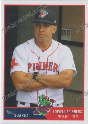 2017 Lowell Spinners Iggy Suarez