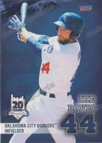 2017 Oklahoma City Dodgers Ike Davis