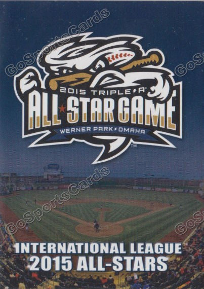 2015 International League All Star Header Card