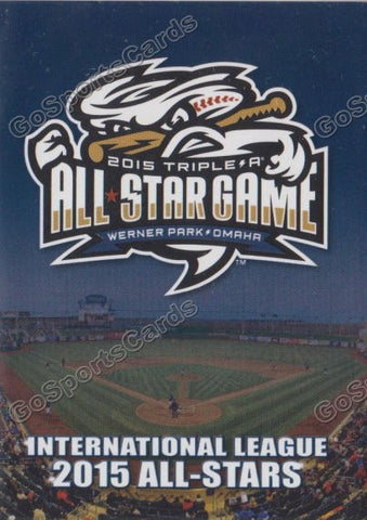 2015 International League All Star Header Card
