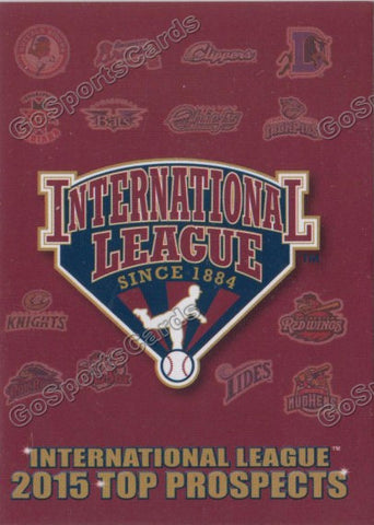 2015 International League Top Prospect Header Checklist