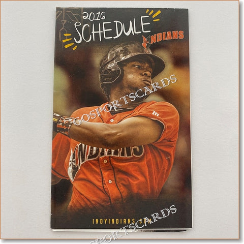2016 Indianapolis Indians Pocket Schedule