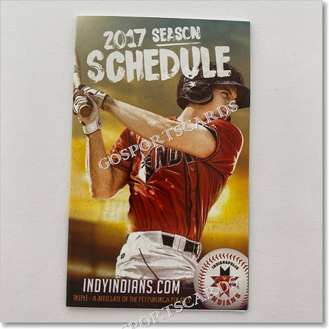 2017 Indianapolis Indians Pocket Schedule