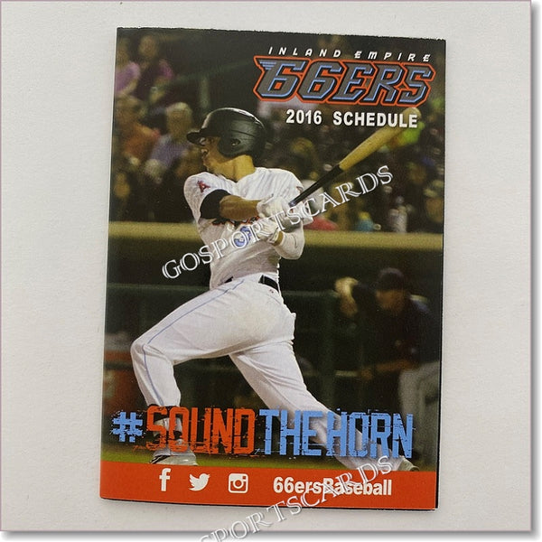 2016 Inland Empire 66ers Pocket Schedule
