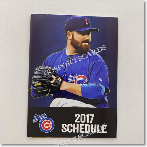 2017 Iowa Cubs Pocket Schedule