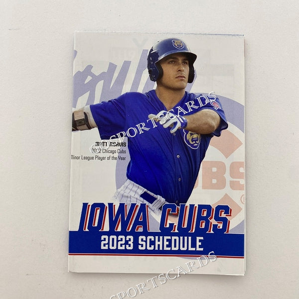 2023 Iowa Cubs Pocket Schedule