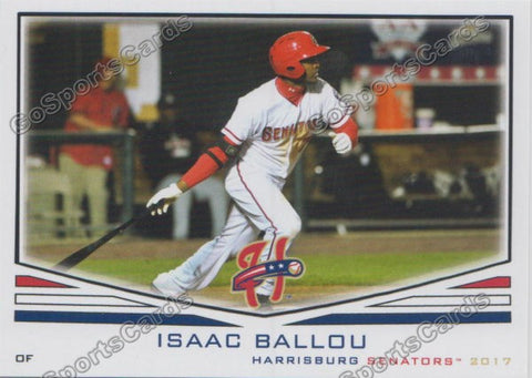 2017 Harrisburg Senators Isaac Ballou