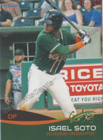 2016 Greensboro Grasshoppers Isael Soto