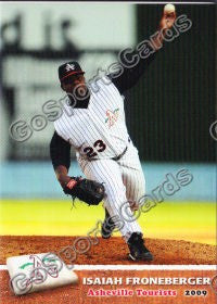 2009 Asheville Tourists Isaiah Froneberger