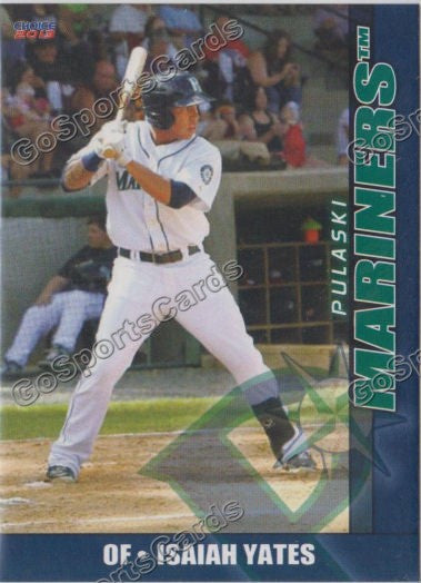 2013 Pulaski Mariners Isaiah Yates