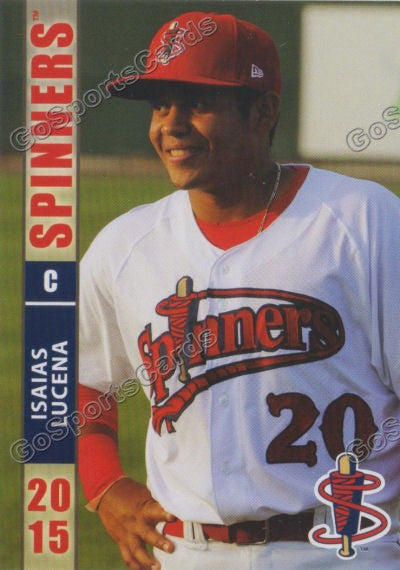 2015 Lowell Spinners Isaias Lucena