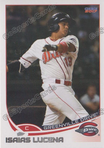 2017 Greenville Drive Isaias Lucena