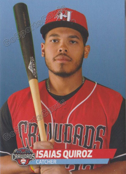 2019 Hickory Crawdads Isaias Quiroz