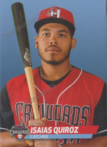 2019 Hickory Crawdads Isaias Quiroz