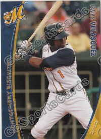 2012 Montgomery Biscuits Isaias Velasquez