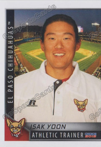 2015 El Paso Chihuahuas Isak Yoon