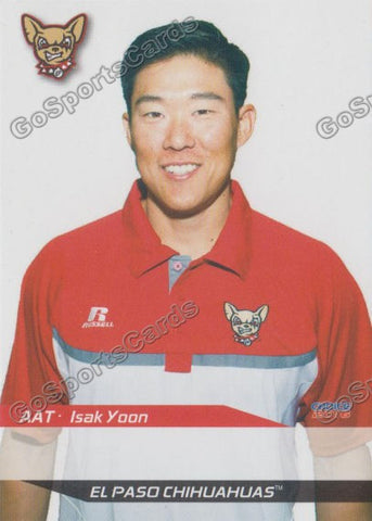 2016 El Paso Chihuahuas Isak Yoon
