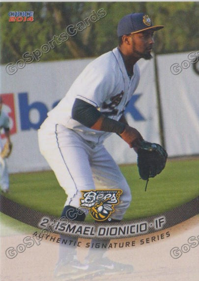2014 Burlington Bees Ismael Dionicio