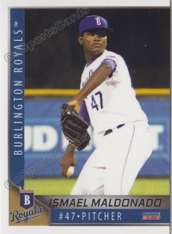 2018 Burlington Royals Ismael Maldonado