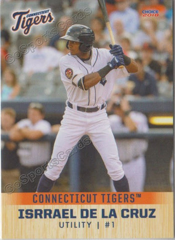 2018 Connecticut Tigers Isrrael De La Cruz