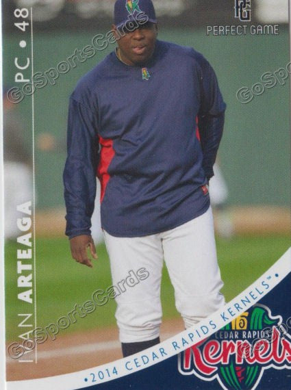 2014 Cedar Rapids Kernels Ivan Arteaga