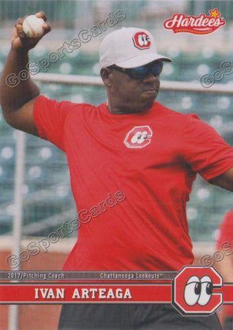 2017 Chattanooga Lookouts Ivan Arteaga