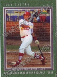 2008 Appalachian League Top Prospects Ivan Castro