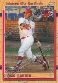 2008 Johnson City Cardinals Ivan Castro