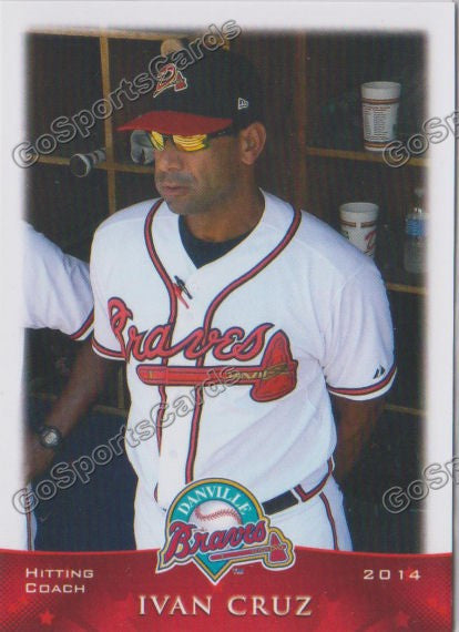 2014 Danville Braves Ivan Cruz