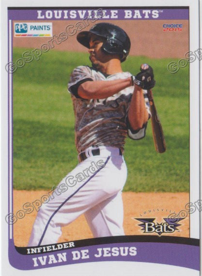 2015 Louisville Bats Ivan De Jesus