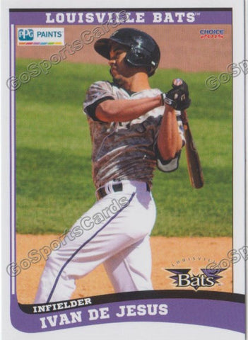 2015 Louisville Bats Ivan De Jesus
