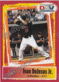 2011 Albuquerque Isotopes DAV Ivan DeJesus Jr