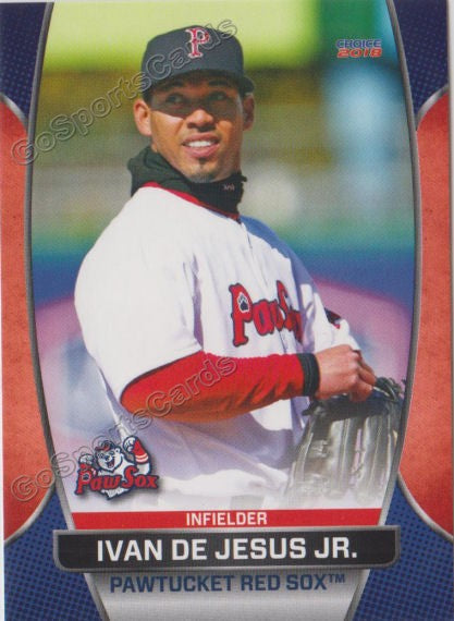 2018 Pawtucket Red Sox Ivan De Jesus Jr