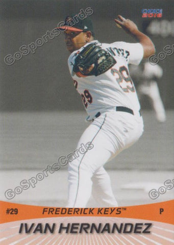 2016 Frederick Keys Ivan Hernandez