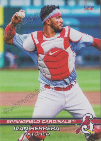 2021 Springfield Cardinals Ivan Herrera