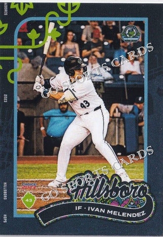 2023 Hillsboro Hops Ivan Melendez