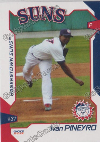 2013 Hagerstown Suns Ivan Pineyro