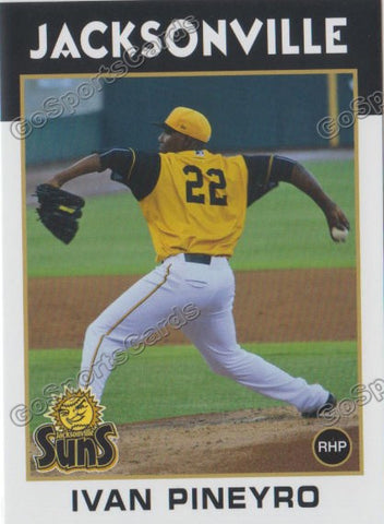 2016 Jacksonville Suns Ivan Pineyro