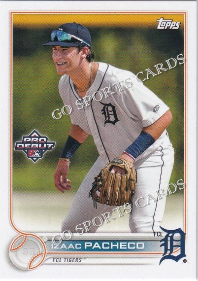 2022 Topps Pro Debut Izaac Pacheco PD-76