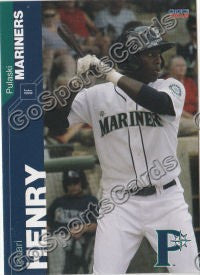 2012 Pulaski Mariners Jabari Henry