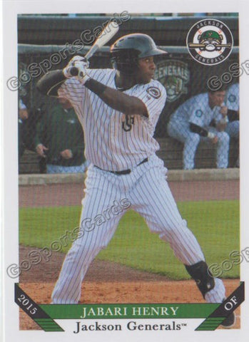 2015 Jackson Generals Jabari Henry