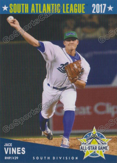 2017 South Atlantic League All Star SD Jace Vines