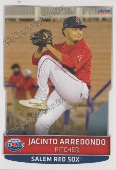 2021 Salem Red Sox Jacinto Arredondo