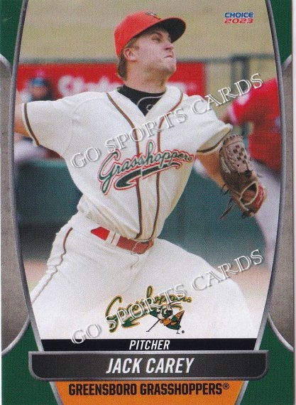 2023 Greensboro Grasshoppers Jack Carey