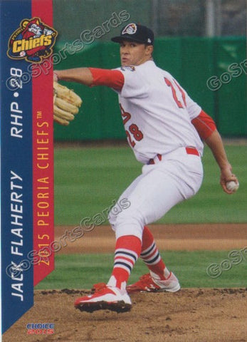 2015 Peoria Chiefs Jack Flaherty