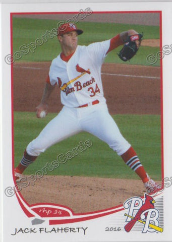 2016 Palm Beach Cardinals Jack Flaherty