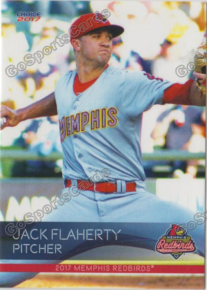 2017 Memphis Redbirds Jack Flaherty