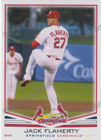 2017 Springfield Cardinals Jack Flaherty