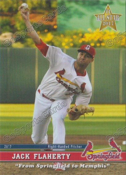 2017 Springfield Cardinals SGA Jack Flaherty